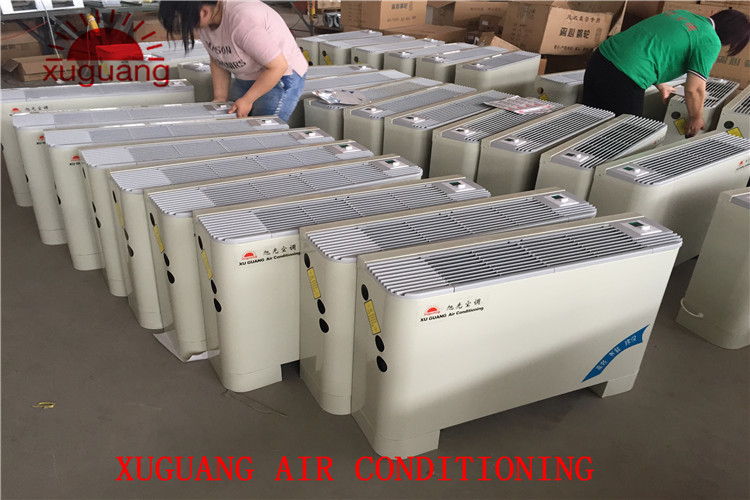 ODM ISO9001 Slim Exposed Floor Fan Coil Unit For Heating And Cooling